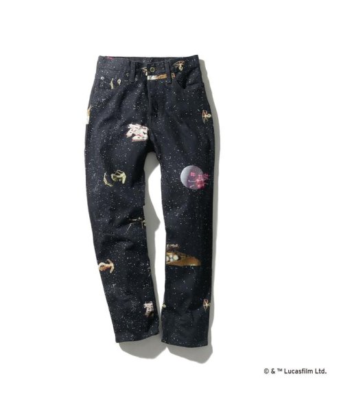 Levi's(リーバイス)/501(R) CROP GALAXY AOP WOMENS/BLACKS