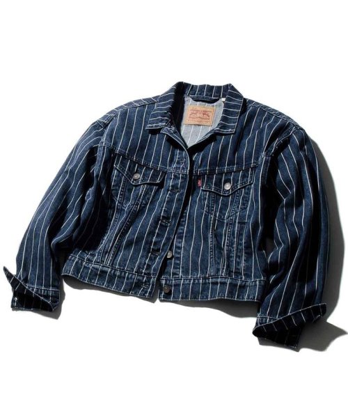 Levi's(リーバイス)/スローチートラッカージャケット PINSTRIPE/BLUES