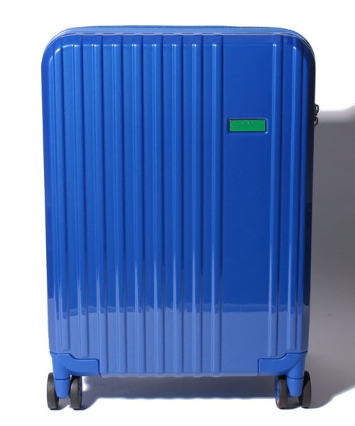 BENETTON (women)(ベネトン（レディース）)/ベネトンカラフルキャリーバッグ・スーツケースS（機内持込可／容量約35L）/ブルー