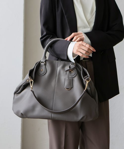 サイド折れ3wayトートバッグ【aroco/アロコ】 レディース A4 大容量 通勤通学 レディース ショルダーバッグ  仕事バッグ 通勤バッグ 人気・おすすめ｜売れ筋商品・話題商品におすすめ コスパ重視 安心配送 コスパ重視