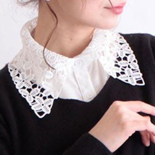 フェミニン花レースの付け襟 サワアラモード Sawa A La Mode Magaseek フェミニン花レースの付け襟 サワアラモード Sawa A La Mode Magaseek