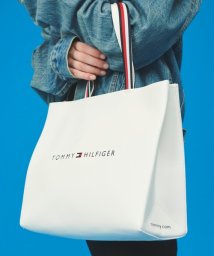 TOMMY HILFIGER(トミーヒルフィガー)/ショッパーミニトートバッグ/ホワイト