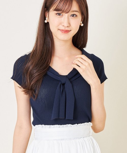 セール 田中みな実さん着用 前後2wayりぼんネックニットプルオーバー トッコクローゼット Tocco Closet Magaseek セール 田中みな実さん着用 前後2wayりぼんネックニットプルオーバー トッコクローゼット Tocco Closet Magaseek