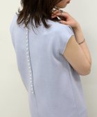 Ballsey/パールコンビ フレンチスリーブワンピース/502987080