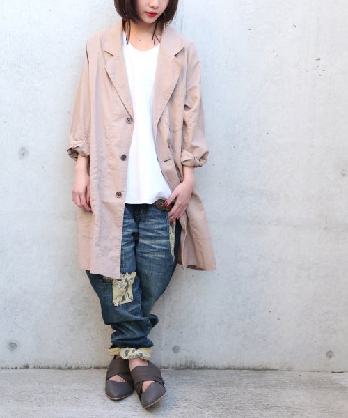 セール コットンリネンジャケット 502987664 オシャレウォーカー Osharewalker Magaseek