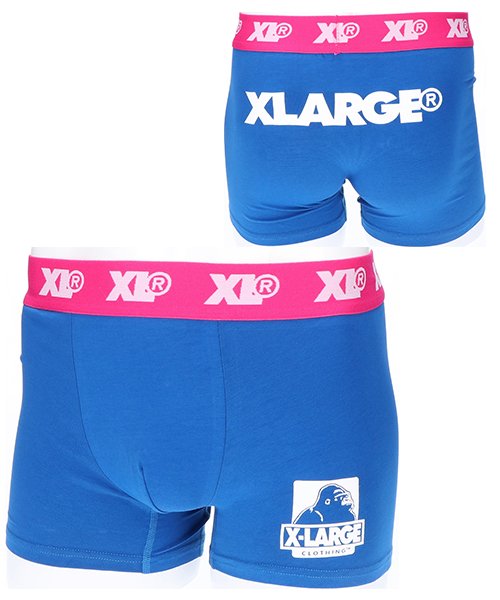 XLARGE(エクストララージ)/メンズ ボクサーパンツ ベーシック/ブルー