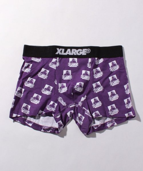 XLARGE(エクストララージ)/メンズ ボクサーパンツ Gパターン/パープル