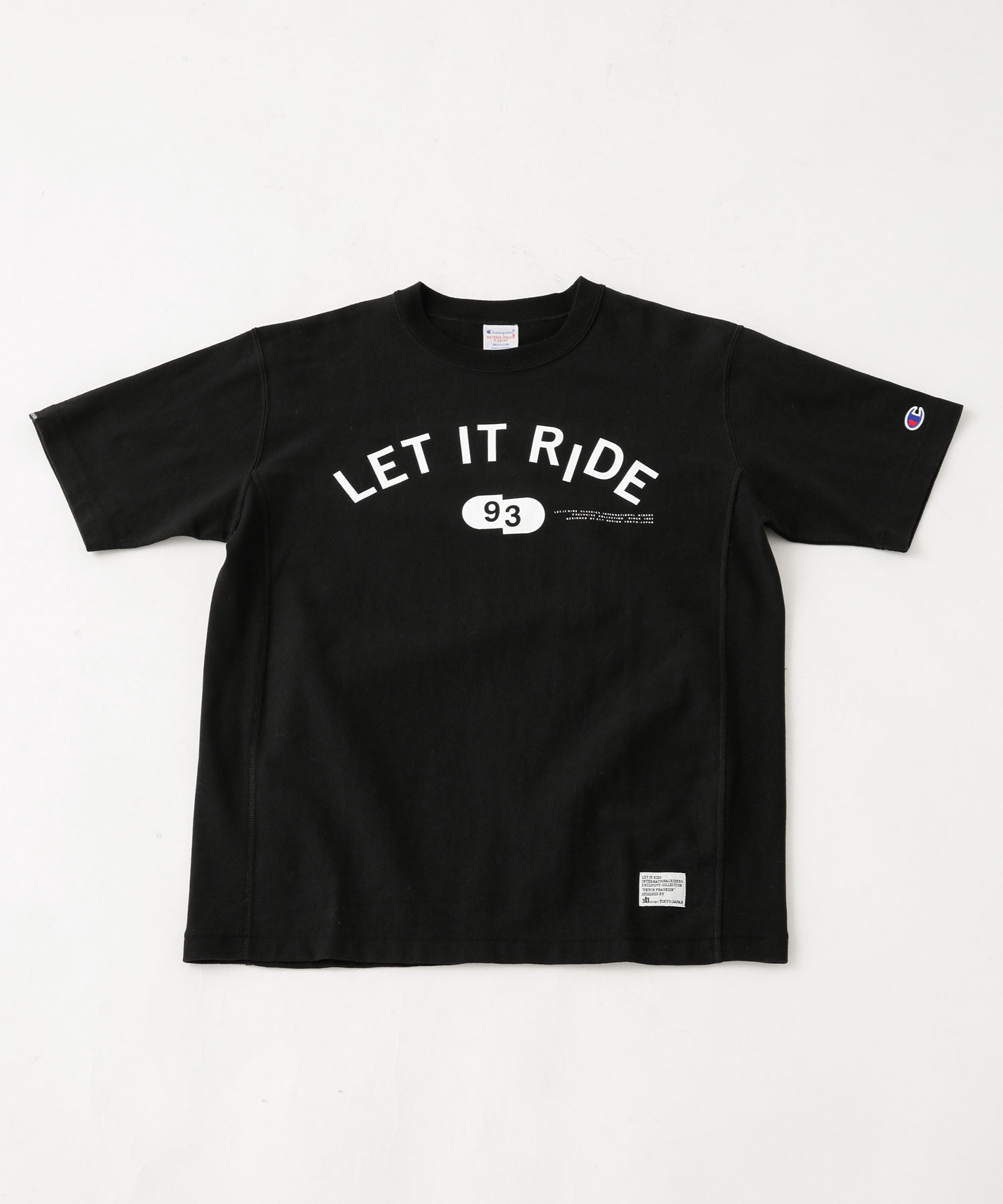 チャンピオン T1011 × Let it Ride コラボモデルTシャツ