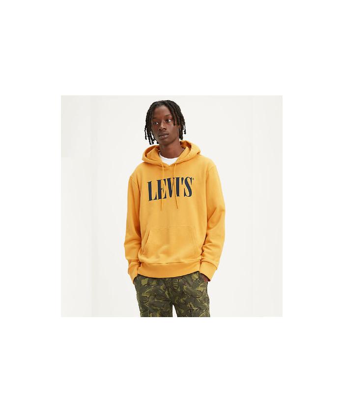 yellow levi hoodie