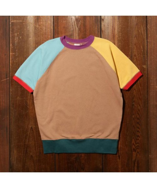 Levi's(リーバイス)/BLOCK SWEAT BROWN MULTI/MULTI-COLOR