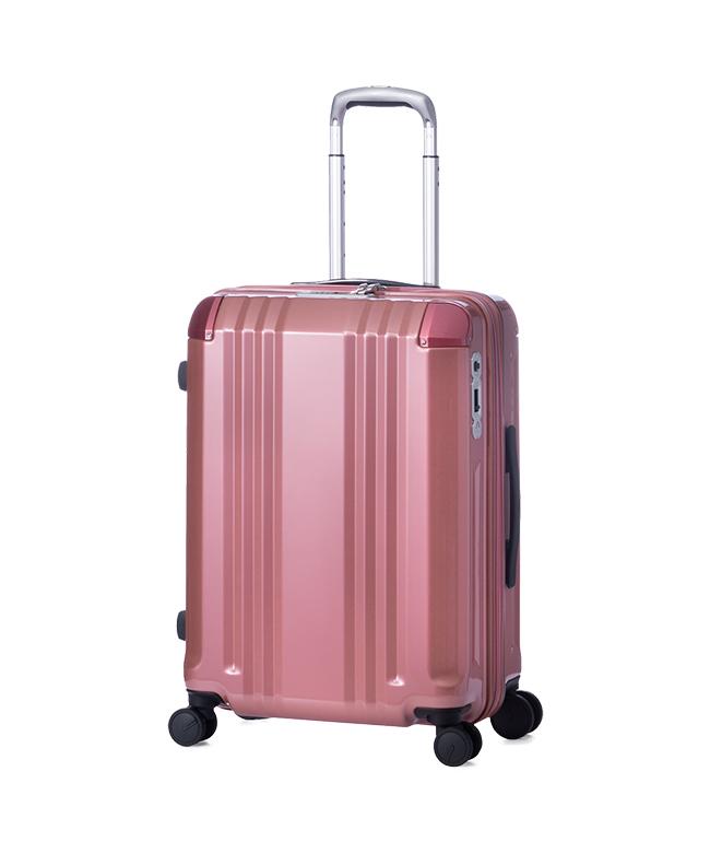 海外輸入】 再販⭐︎Mサイズ ピンク スーツケース - 旅行用バッグ/キャリーバッグ - alrc.asia