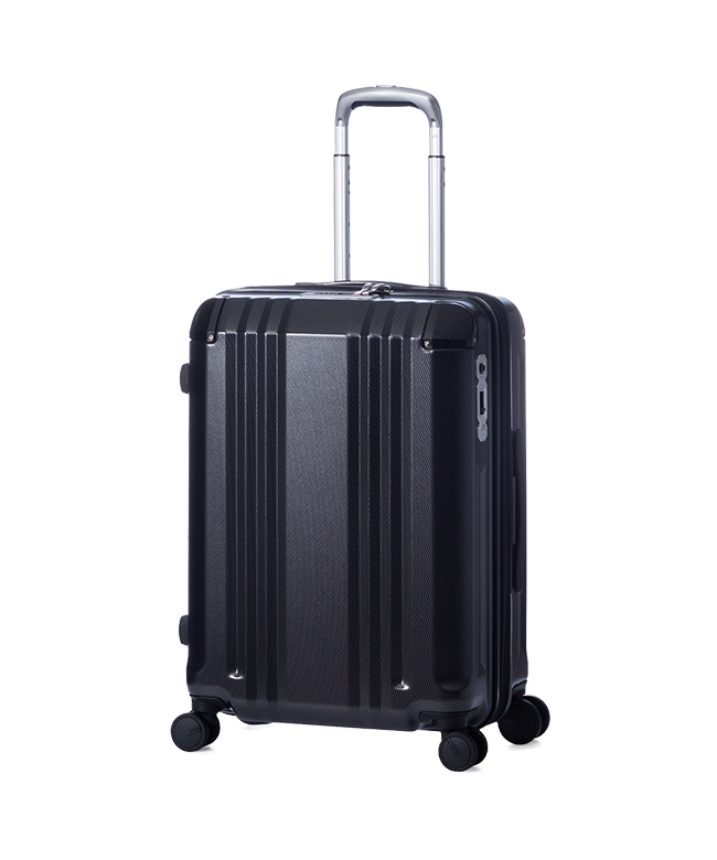 アジアラゲージ デカかる スーツケース Mサイズ 52L/60L ストッパー付き 軽量 ali－008－22w
