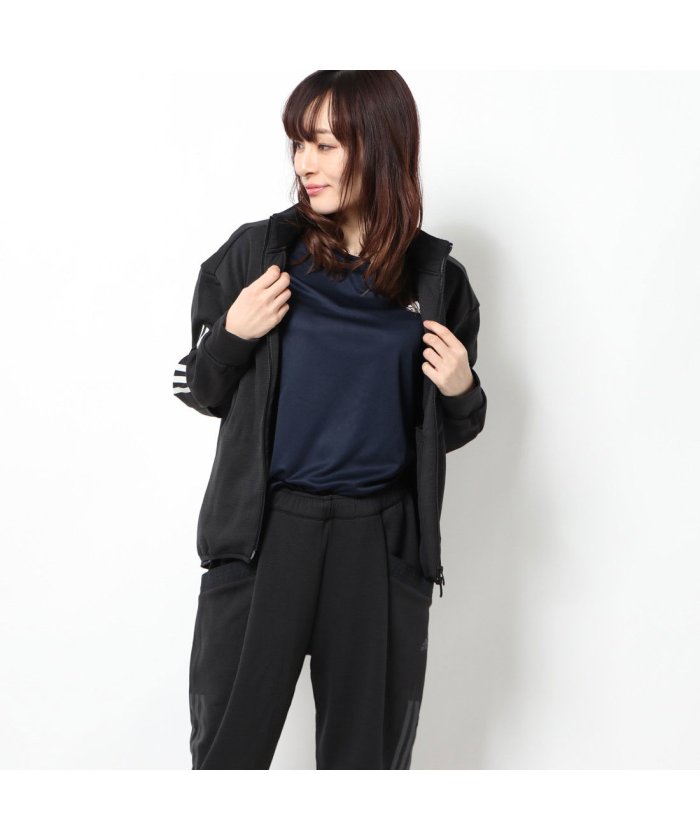 セール アディダス Adidas レディース 長袖ジャージジャケット W Mhe ウォームアップジャケット Fm5165 アディダス Adidas Magaseek