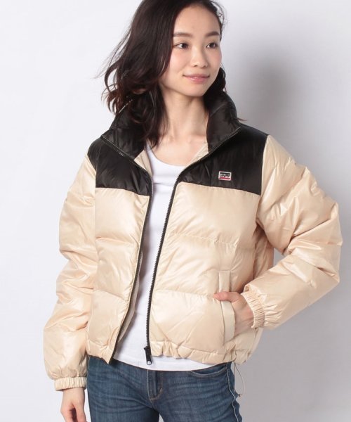 LEVI’S OUTLET(リーバイスアウトレット)/FRANCESCA POLY PUFFER SANDSHELL/ナチュラル