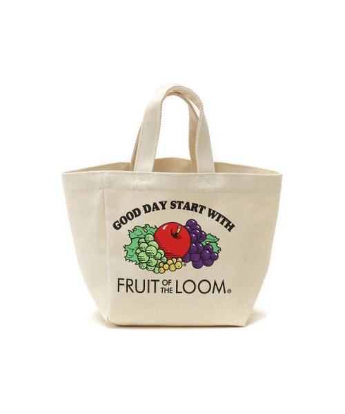 FRUIT OF THE LOOM(フルーツオブザルーム)/フルーツオブザルーム バッグ FRUIT OF THE LOOM トートバッグ LUNCH TOTE BAG ミニトート ランチトート 14559400/オフホワイト