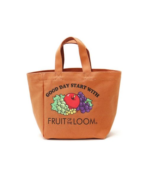 FRUIT OF THE LOOM(フルーツオブザルーム)/フルーツオブザルーム バッグ FRUIT OF THE LOOM トートバッグ LUNCH TOTE BAG ミニトート ランチトート 14559400/オレンジ