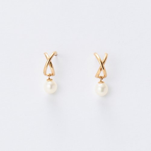 K10 クロッシングパールピアス フィービィー Phoebe Magaseek