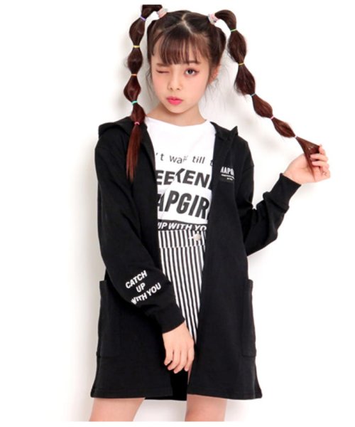 セール フーディーカーディガン Tシャツセット アナップガール Anap Girl Magaseek