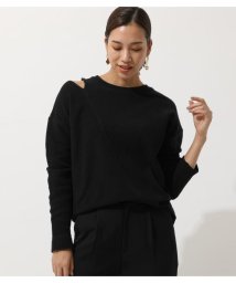 AZUL by moussy(アズールバイマウジー)/SHOULDER SLIT TUNIC/BLK