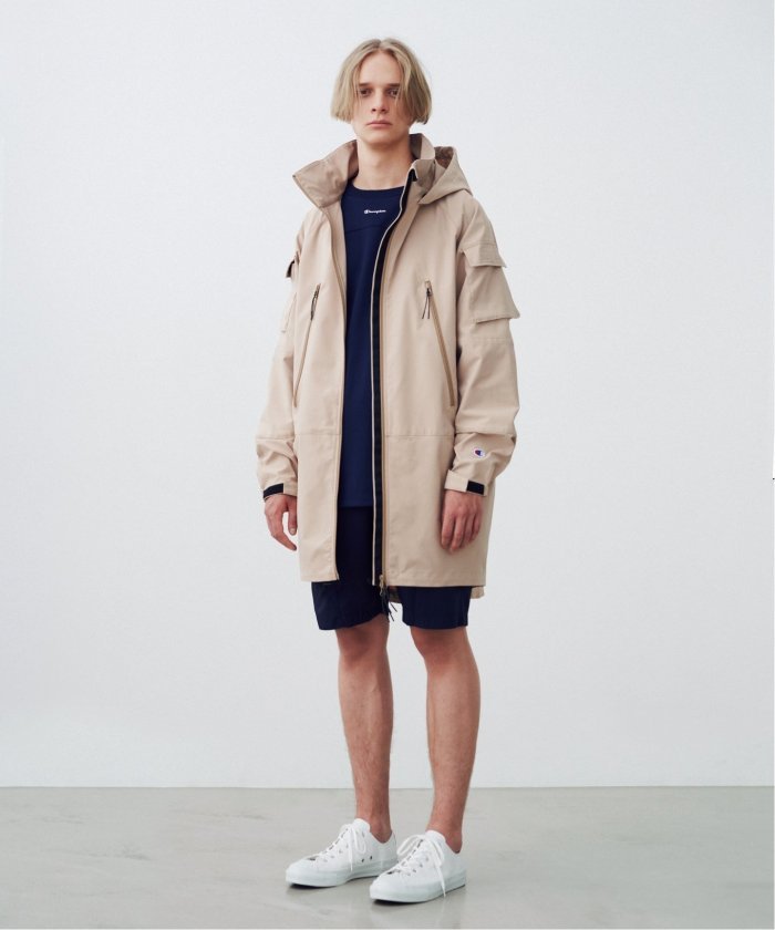 セール Champion Black Edition チャンピオン ブラック エディション Half Coat フォーワンセブン エディフィス 417 Edifice Magaseek