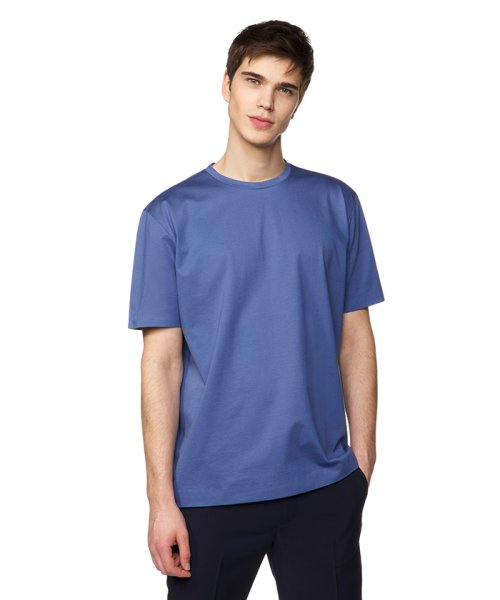 BENETTON (mens)(ベネトン（メンズ）)/シンプル無地半袖Tシャツ・カットソー/ブルー