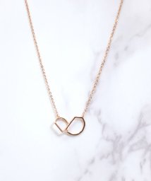 ninon(ニノン)/【6種展開】【silver925】ワントップチェーンネックレス/ピンクゴールド系2