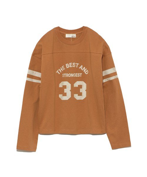 セール ナンバリングtシャツ リリー ブラウン Lily Brown Magaseek