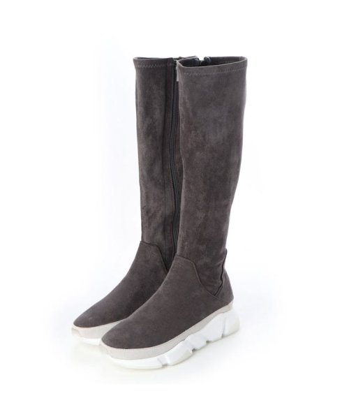 aw スニーカーブーツ Lucida ルシーダ レディーススニーカーブーツ Pollux Gry ルシーダ Lucida Magaseek