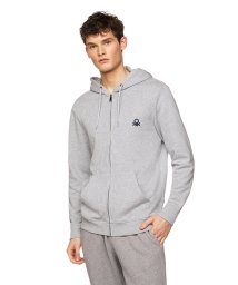 BENETTON (mens)(ベネトン（メンズ）)/ベーシックスウェットパーカー/グレー