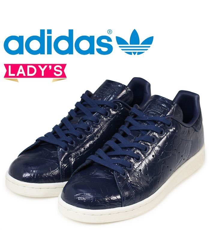 アディダス オリジナルス Adidas Originals スタンスミス レディース スニーカー Stan Smith W 5163 ネイビー アディダス Adidas Magaseek