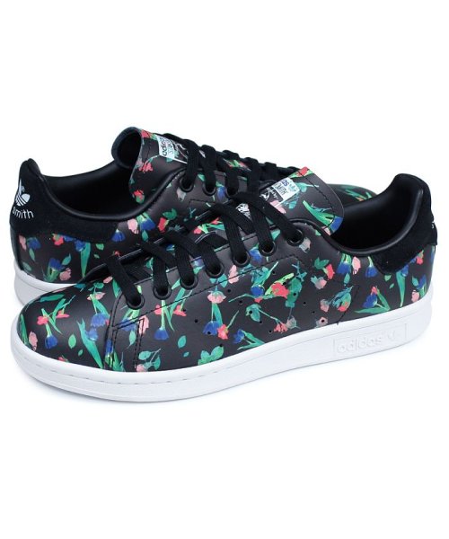 アディダス Adidas アディダス オリジナルス Adidas Originals スタンスミス スニーカー レディース Stan Smith W ブラック 黒 Ee43 Magaseek