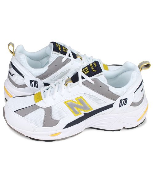 ニューバランス New Balance スニーカー メンズ Dワイズ ホワイト 白 Cm878tca ニューバランス Newbalance Magaseek
