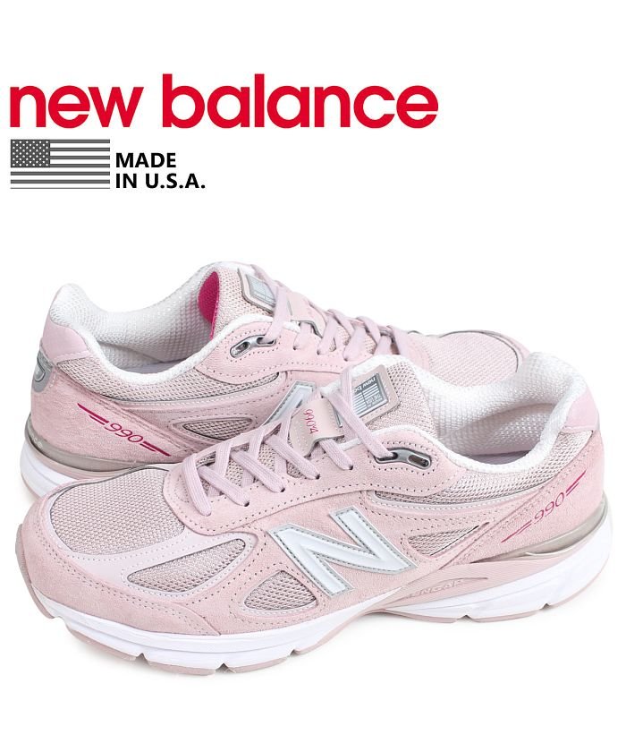 ニューバランス New Balance 990 スニーカー メンズ Made In Usa Dワイズ ピンク M990kmn4 ニューバランス Newbalance Magaseek