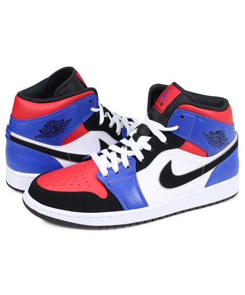 NIKE(NIKE)/NIKE AIR JORDAN 1 MID TOP3 ナイキ エアジョーダン1 スニーカー メンズ ホワイト 白 554724－124/その他