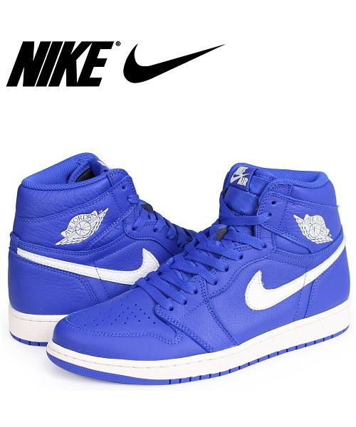 クーポン開催中 Nike Air Jordan 1 Retro High Og ナイキ エアジョーダン 1 レトロハイ スニーカー メンズ ブルー 5550 401 ナイキ Nike Magaseek