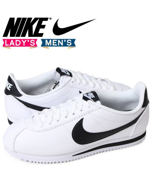 Nike Wmns Classic Cortez Leather ナイキ コルテッツ クラシック スニーカー レディース メンズ ホワイト 101 ナイキ Nike Magaseek