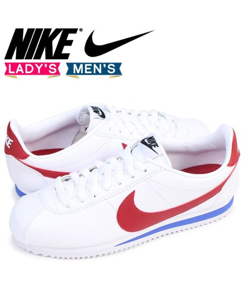 セール Nike Wmns Classic Cortez Leather ナイキ コルテッツ クラシック スニーカー レディース メンズ ホワイト 103 ナイキ Nike Magaseek