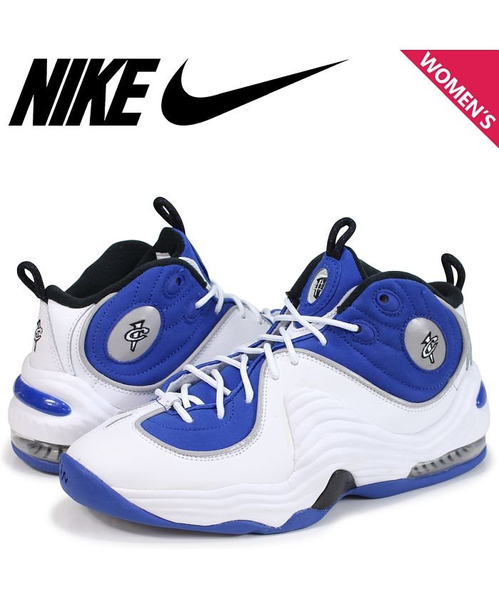 クーポン開催中 Nike Air Penny Ii Gs ナイキ エアペニー スニーカー レディース ブルー 0249 400 予約商品 1 17頃入荷予定 追加入荷 ナイキ Nike Magaseek