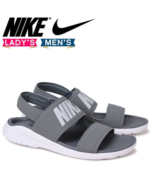 Nike Wmns Tanjun Sandal ナイキ タンジュン サンダル レディース メンズ グレー 8694 002 ナイキ Nike Magaseek
