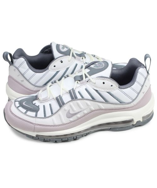 Nike Wmns Air Max 98 ナイキ エアマックス98 スニーカー レディース メンズ ホワイト 白 Ah6799 111 ナイキ Nike Magaseek