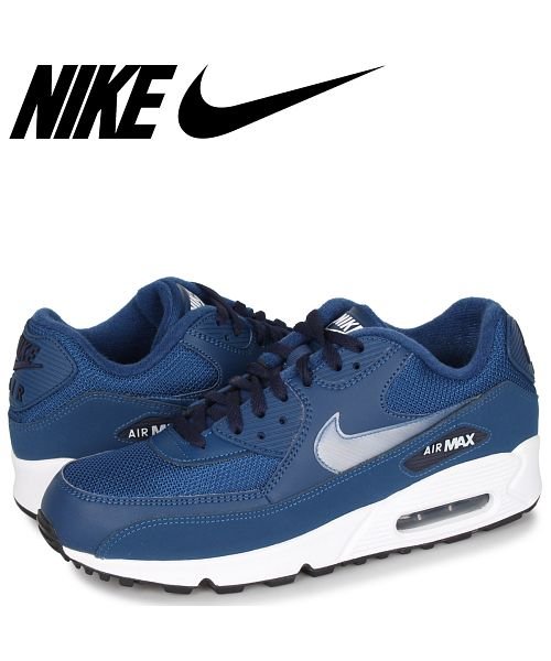 Nike Air Max 90 Essential ナイキ エアマックス90 エッセンシャル スニーカー メンズ ネイビー Aj1285 406 1 17 新 ナイキ Nike Magaseek