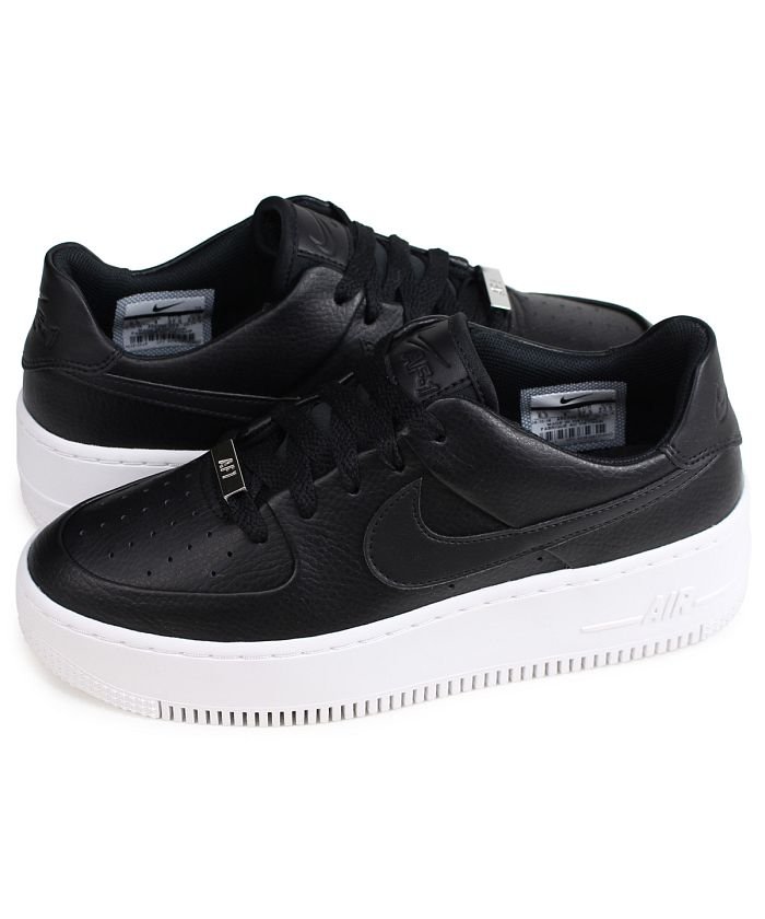 セール Nike Wmns Air Force 1 Sage Low Af1 ナイキ エアフォース1 スニーカー レディース ブラック Ar5339 002 1 10 ナイキ Nike Magaseek