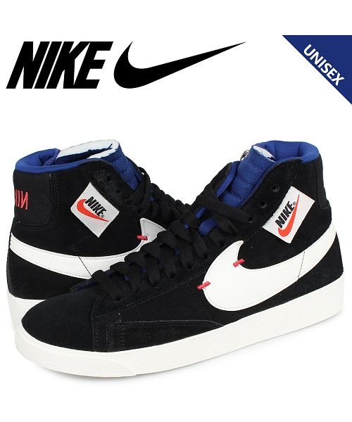 Nike Wmns Blazer Mid Rebel ナイキ ブレザー スニーカー メンズ レディース ブラック 黒 Bq4022 005 ナイキ Nike Magaseek
