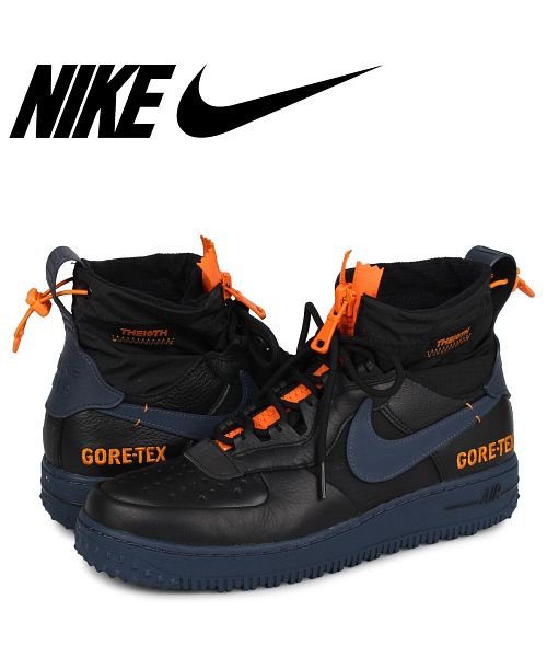 Nike Air Force 1 High Wtr Gtx ナイキ エアフォース1 ハイ スニーカー メンズ ブラック 黒 Cq7211 001 12 13 ナイキ Nike Magaseek