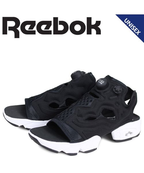 セール リーボック Reebok インスタ ポンプフューリー サンダル スポーツサンダル メンズ レディース Instapump Fury Sandal ブラック 黒 リーボック Reebok Magaseek