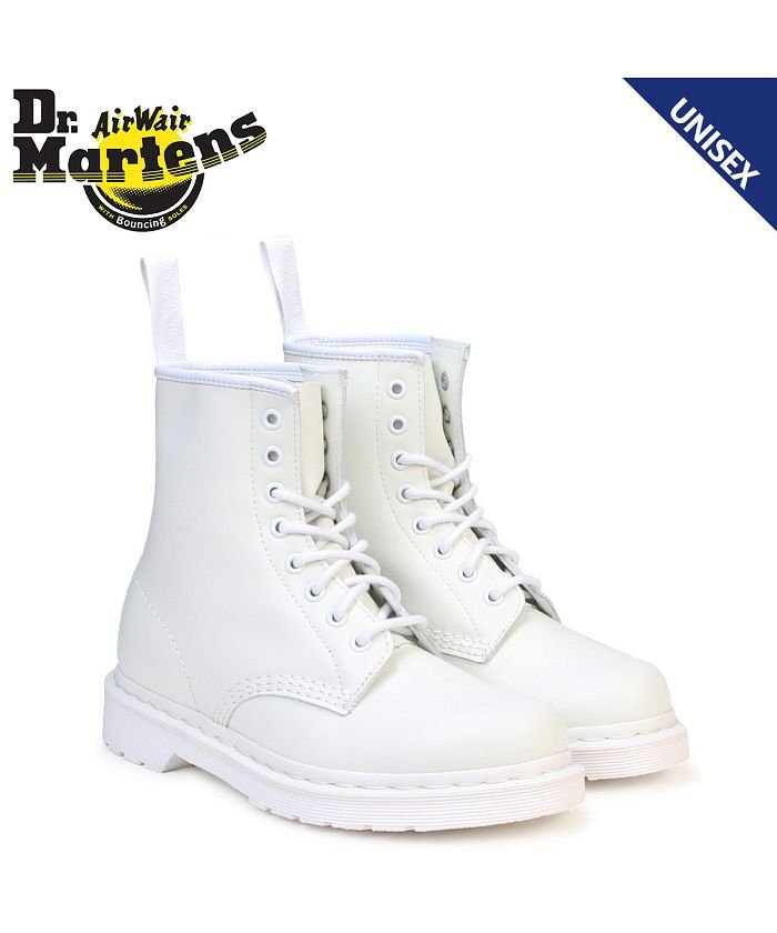 ドクターマーチン Dr Martens 8ホール 1460 コルベット ブーツ メンズ レディース Mono 8 Eye Boot ホワイト R ドクターマーチン Dr Martens Magaseek