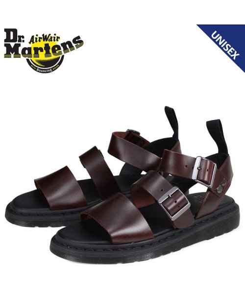 DR.MARTENS(ドクターマーチン)/ドクターマーチン Dr.Martens サンダル グリフォン ストラップ メンズ レディース GRYPHON STRAP SANDAL ブラウン R156952/その他