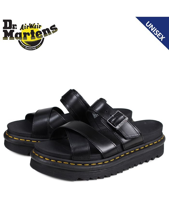 クーポン開催中 ドクターマーチン Dr Martens サンダル ライカー ストラップ メンズ レディース Ryker Sandal ブラック 黒 R ドクターマーチン Dr Martens Magaseek