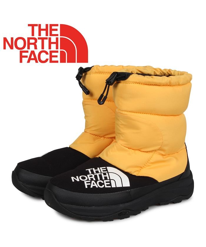 セール ノースフェイス The North Face ヌプシ ダウンブーティ ブーツ メンズ レディース Nuptse Down Bootie イエロー Nf ザノースフェイス Thenorthface Magaseek