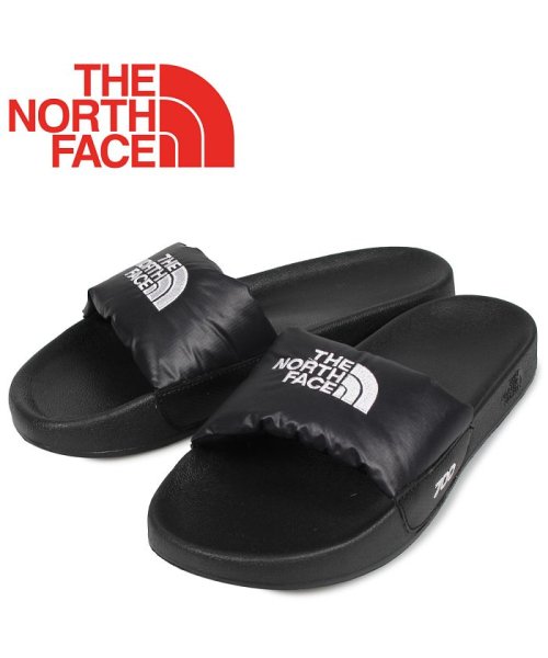 THE NORTH FACE(ザノースフェイス)/ノースフェイス THE NORTH FACE ヌプシ スライド サンダル スポーツサンダル メンズ NUPTSE SLIDE ブラック 黒 T947AH/ブラック